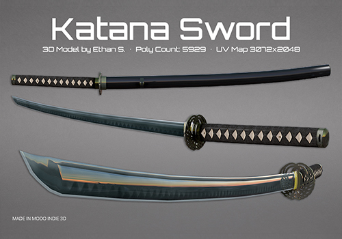 Katana – 3D Model